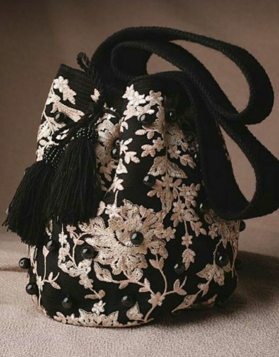 Embroidered Handbag